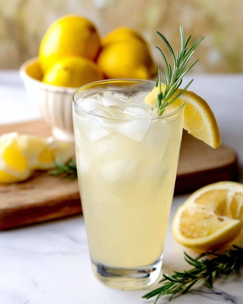 Vanilla-Rosemary Lemonade Recipe
