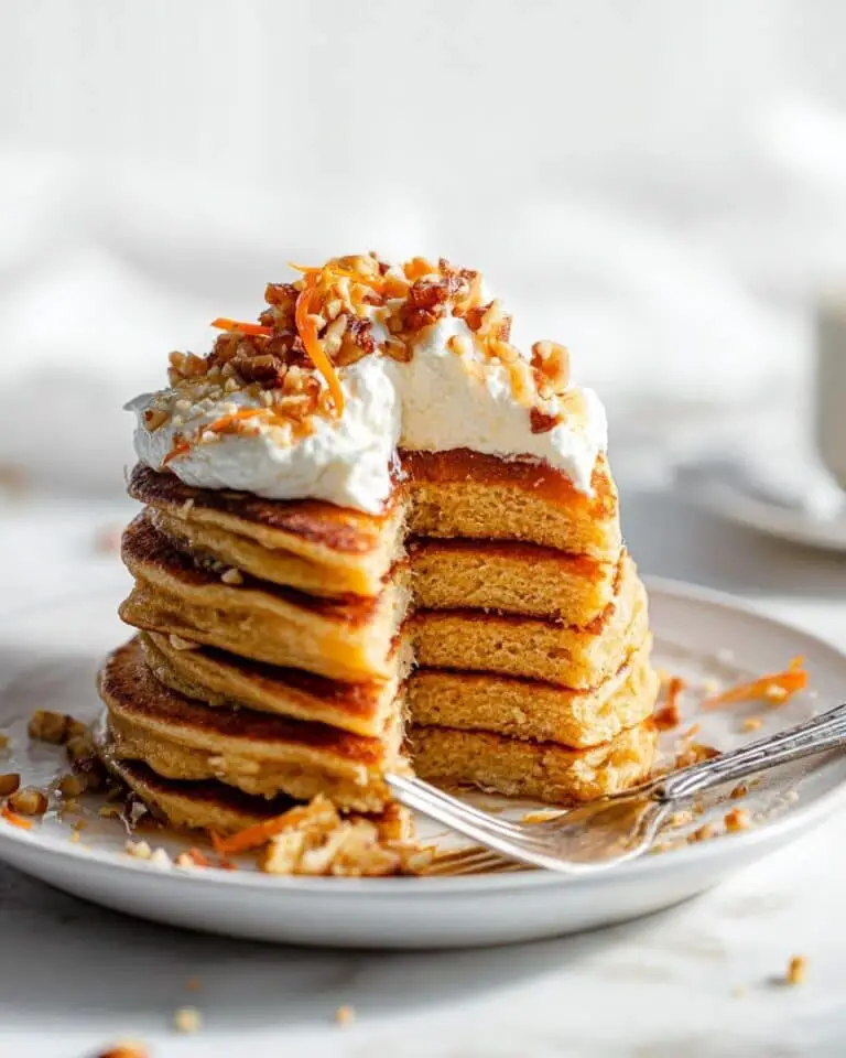 Feel-Good Oatmeal Blender Apple Carrot Pancakes Recipe