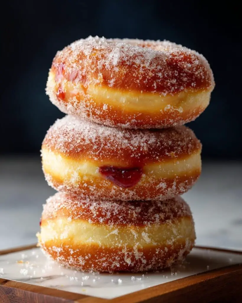 Air Fryer Jelly Donuts Recipe