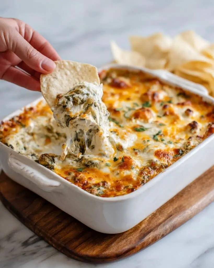 High Protein Taco Chicken Cottage Cheese Dip Recipe