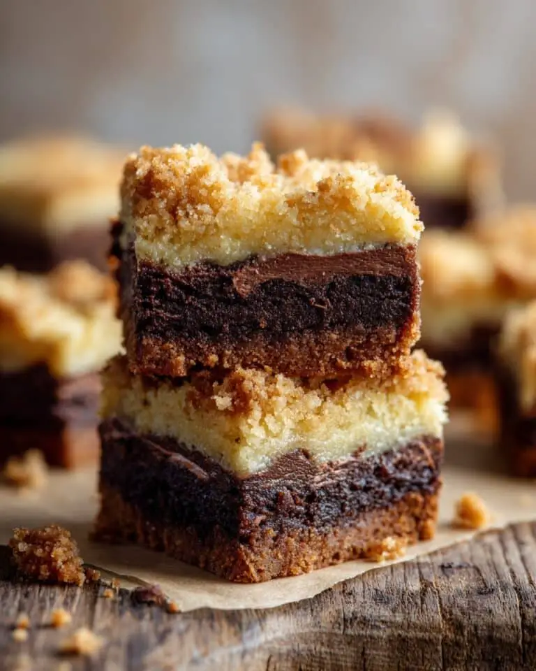 Peanut Butter Streusel Brownies Recipe