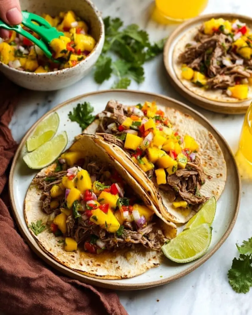 Slow Cooker Jerk Chicken Tacos Recipe