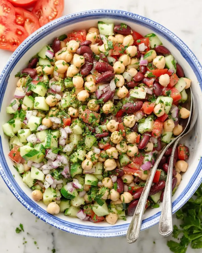 Mediterranean Bean Salad Recipe