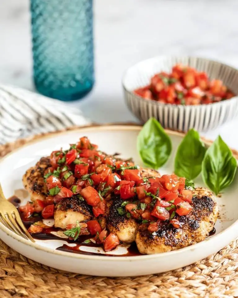 Healthy Bruschetta Chicken Recipe