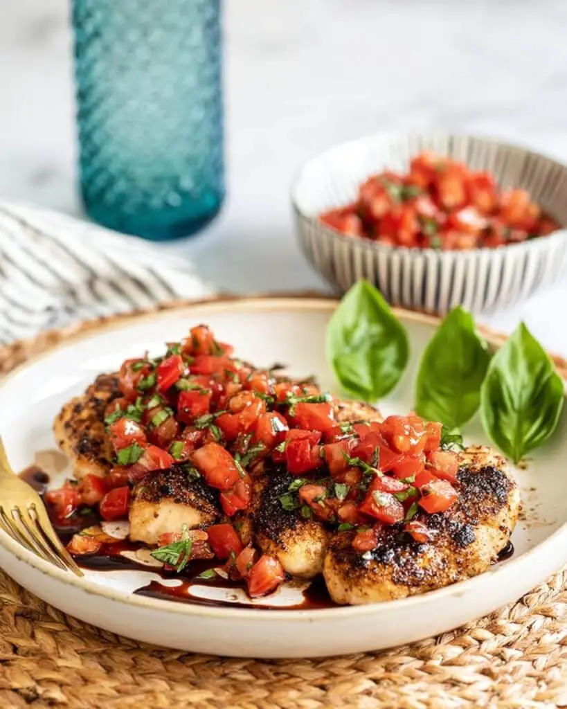 Healthy Bruschetta Chicken Recipe