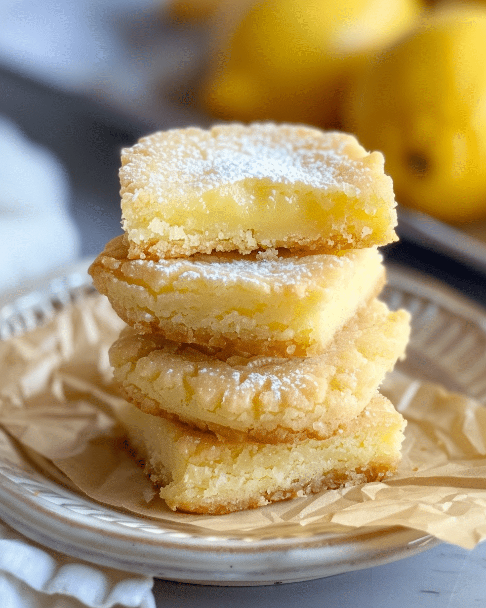 Keto Lemon Bar Cookies