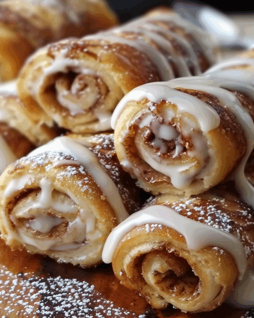 Cinnamon Roll French Toast Roll-Ups