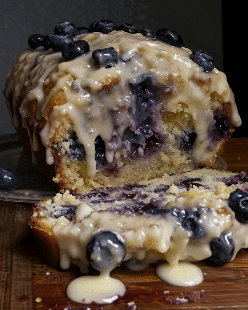 Vegan Lemon Blueberry Bread
