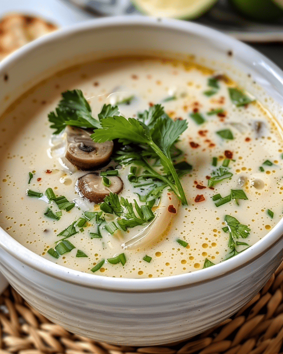 Tom Kha Gai Soup Recipe