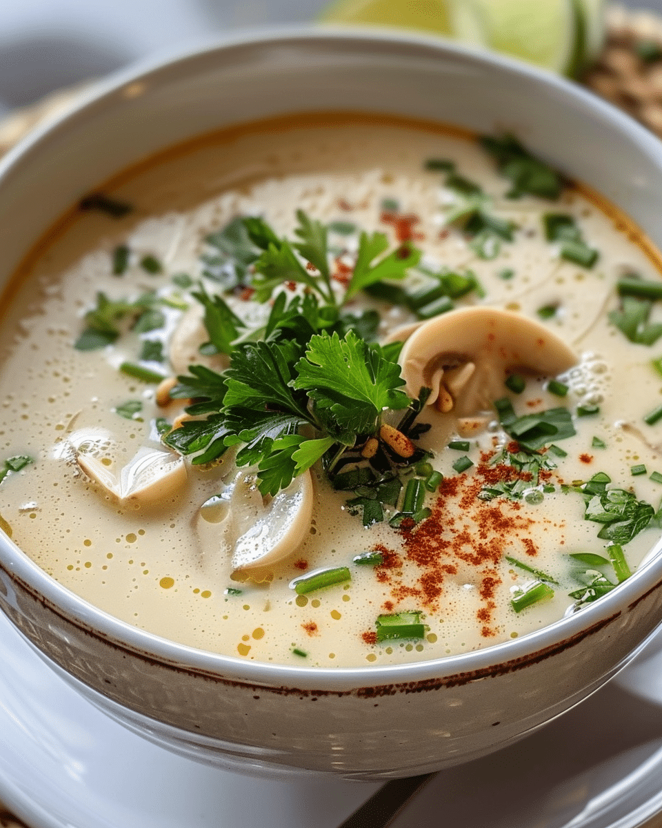 Tom Kha Gai Soup Recipe