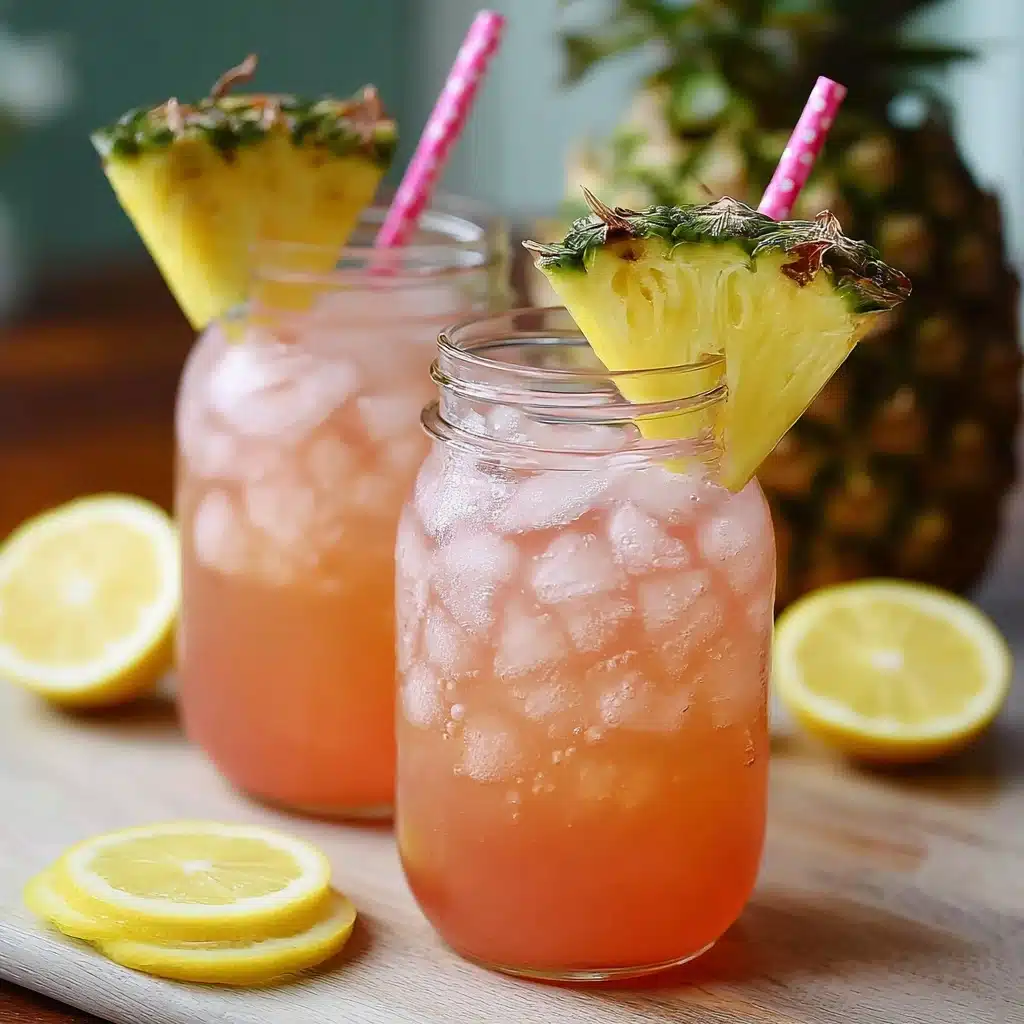 Pineapple Pink Lemonade Party Drink Recipe 5 Pineapple Pink Lemonade Party Drink Recipe - Recipe Image