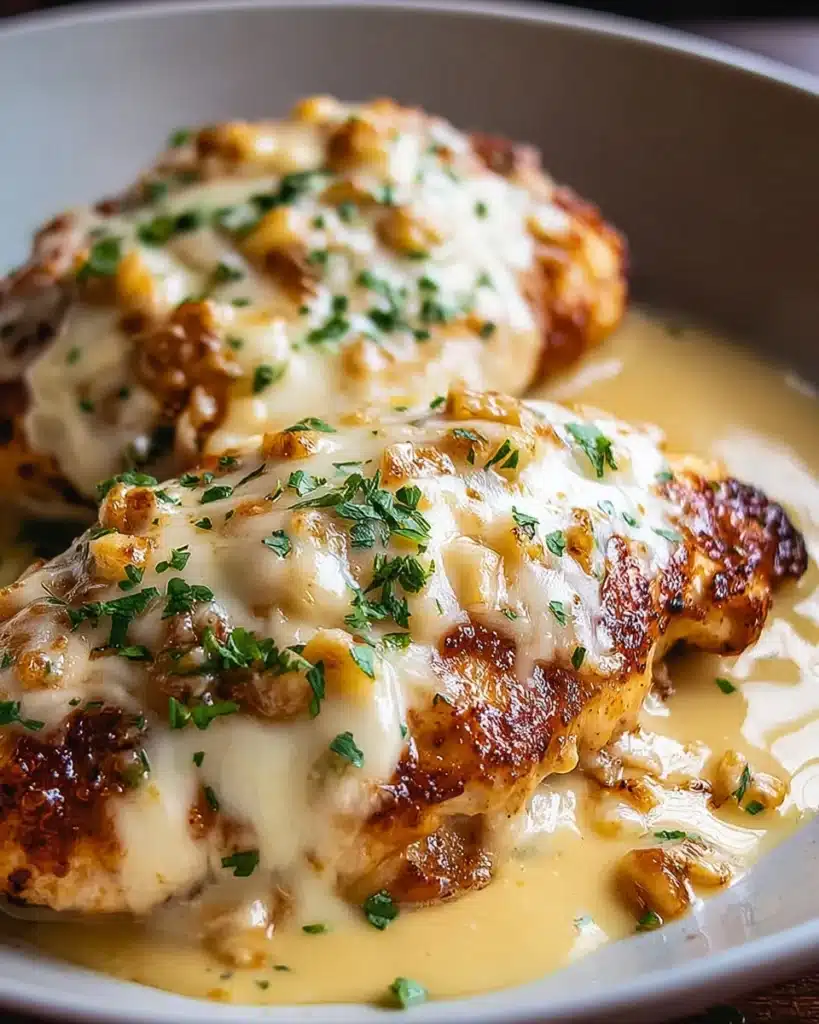 Texas Roadhouse Smothered Chicken with Jack Cheese Recipe
