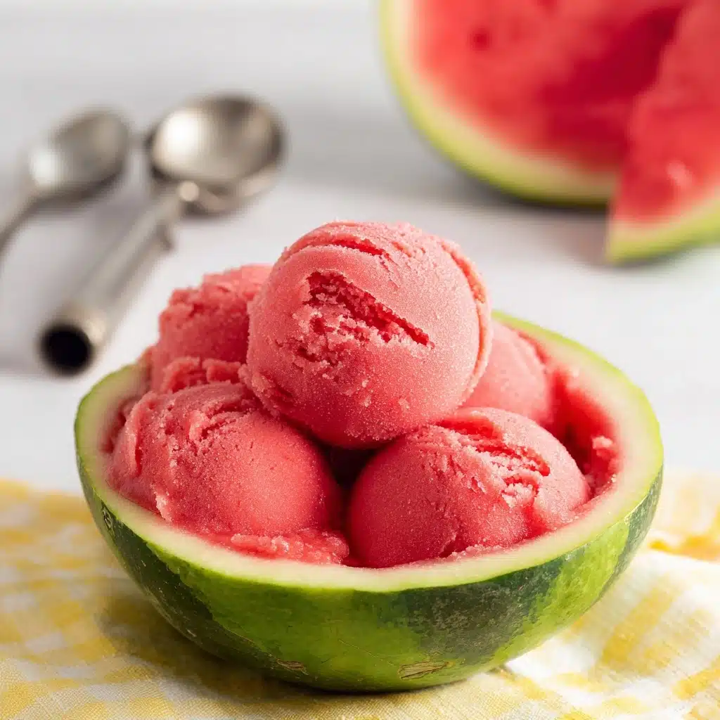 Vegan Watermelon Gelato (Only 2 Ingredients!) 5 Vegan Watermelon Gelato (Only 2 Ingredients!) Recipe - Recipe Image