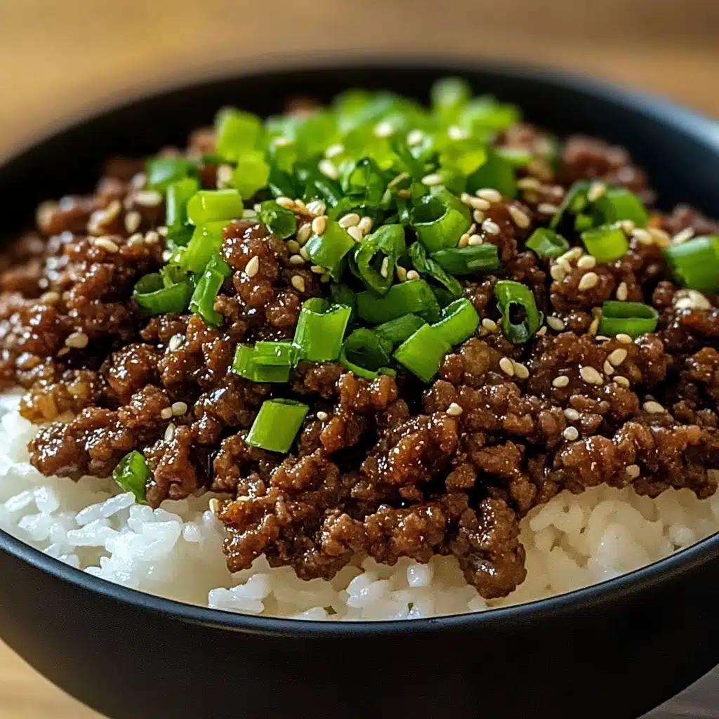 Korean Ground Beef Bowl (25-Minutes) Recipe 4 Korean Ground Beef Bowl (25-Minutes) Recipe - Recipe Image