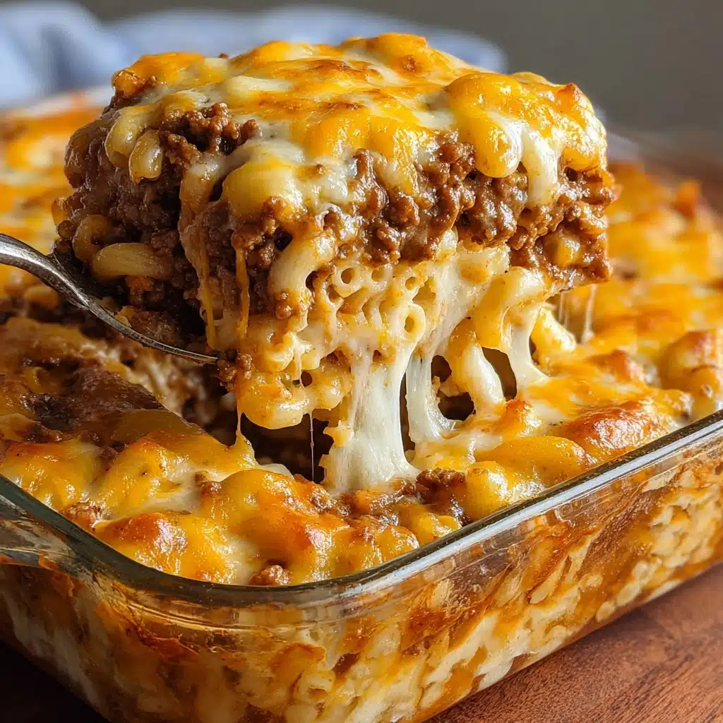 Cheesy Hamburger Casserole 4 Cheesy One Pot Beef and Potatoes Recipe - Recipe Image
