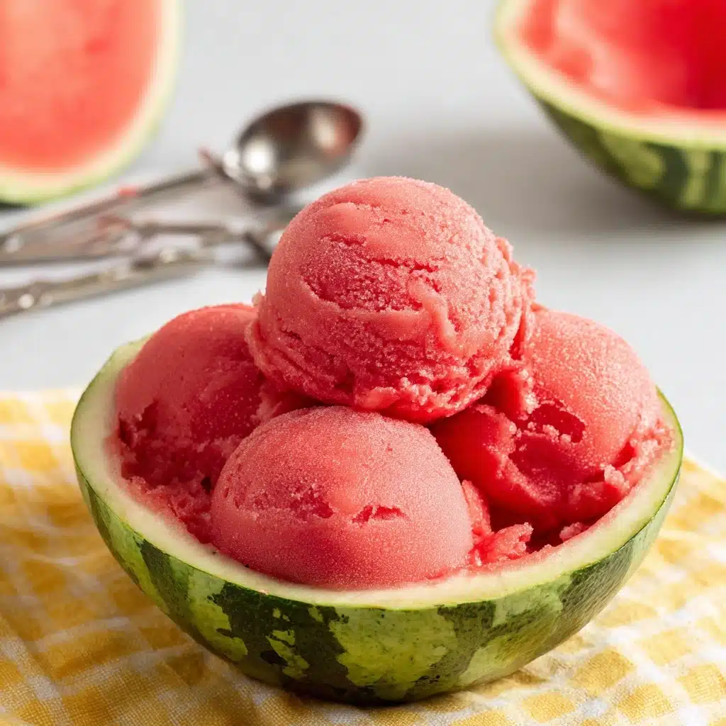 Vegan Watermelon Gelato (Only 2 Ingredients!) 4 Vegan Watermelon Gelato (Only 2 Ingredients!) Recipe - Recipe Image