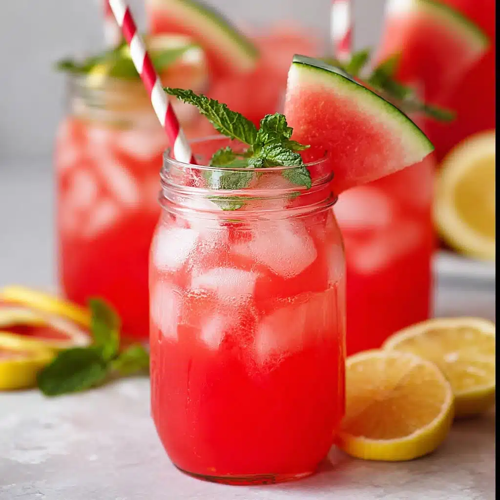 Watermelon Lemonade Recipe - Recipe Image