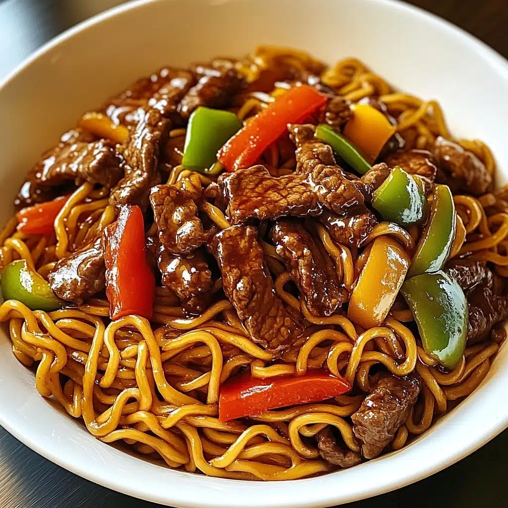 Beef Stir Fry with Noodles and Sticky Sauce Recipe 4 Beef Stir Fry with Noodles and Sticky Sauce Recipe - Recipe Image