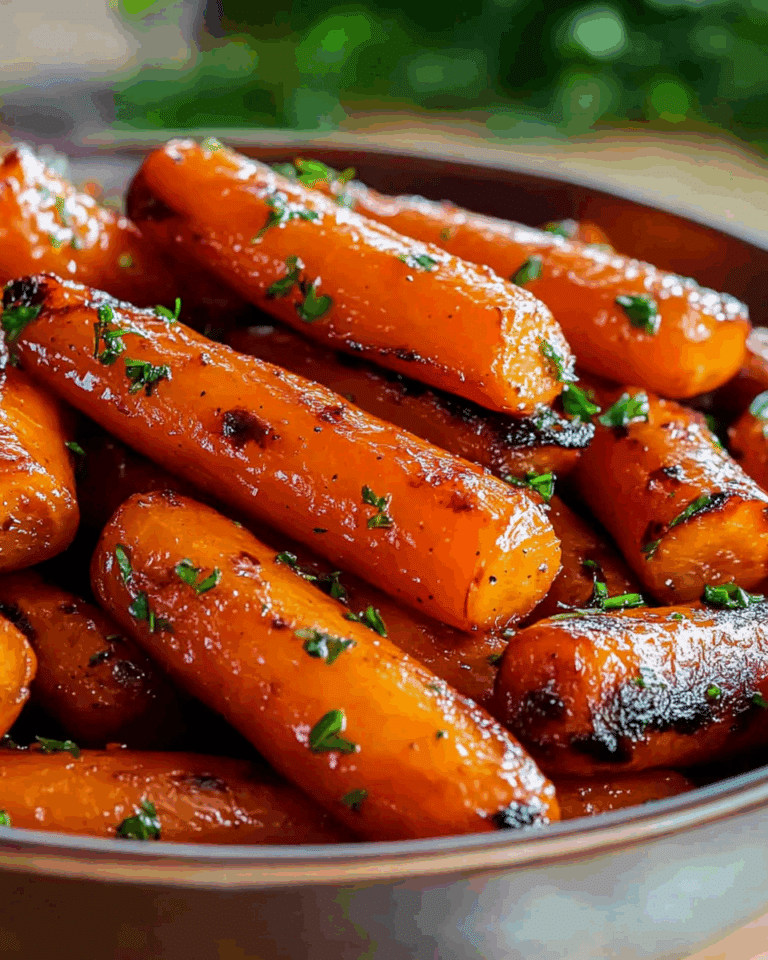 Glazed Roasted Carrots Recipe
