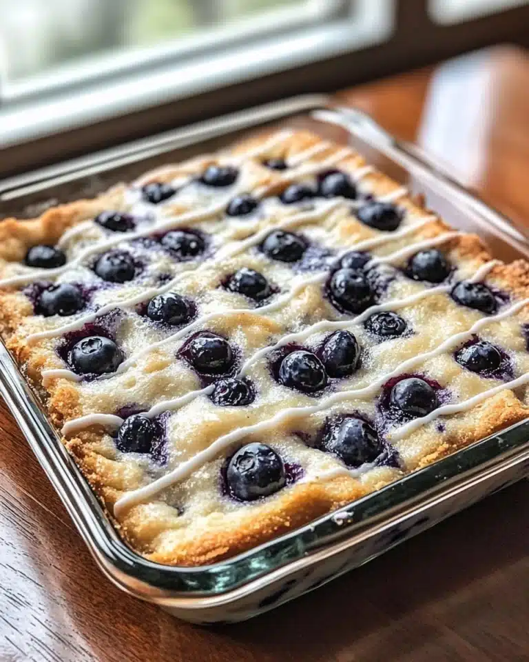Blueberry Buttermilk Breakfast Cake Recipe