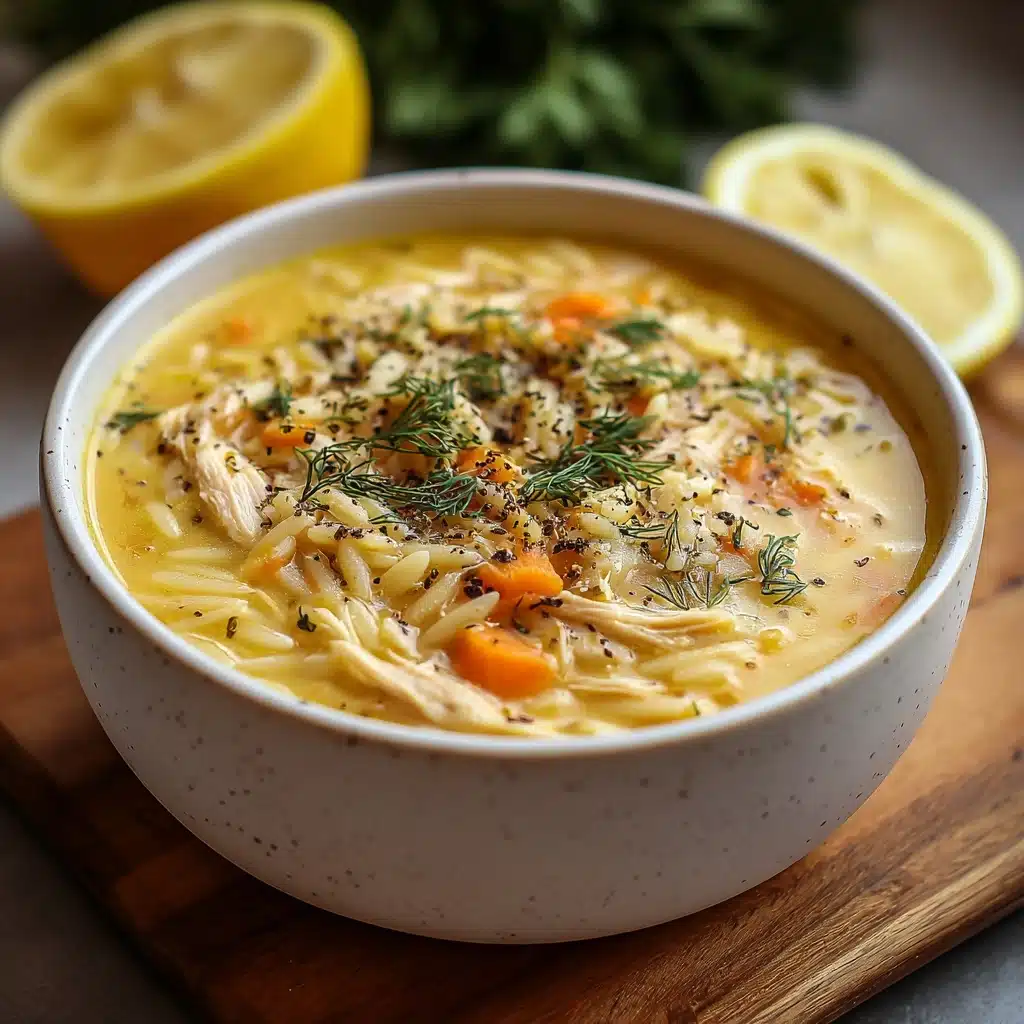 Greek Lemon Chicken Soup Recipe 5 Greek Lemon Chicken Soup Recipe - Recipe Image