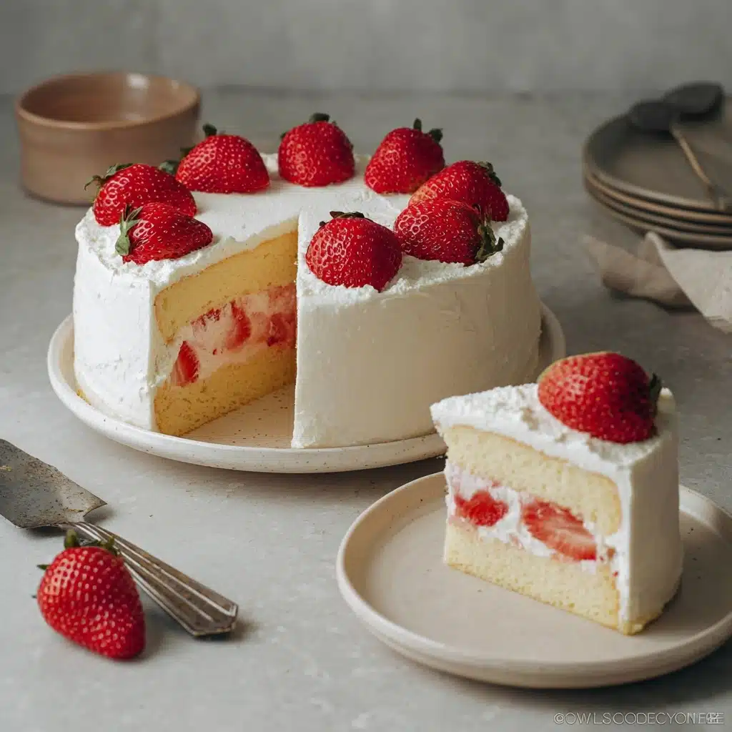 Japanese Strawberry Cake Recipe 5 Japanese Strawberry Cake Recipe - Recipe Image