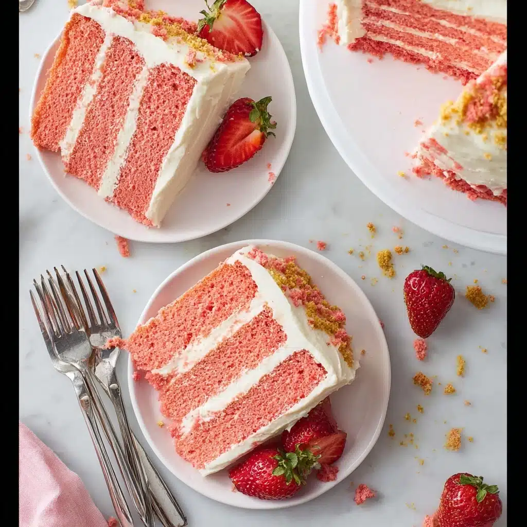 Strawberry Crunch Cake Recipe 5 Strawberry Crunch Cake Recipe - Recipe Image