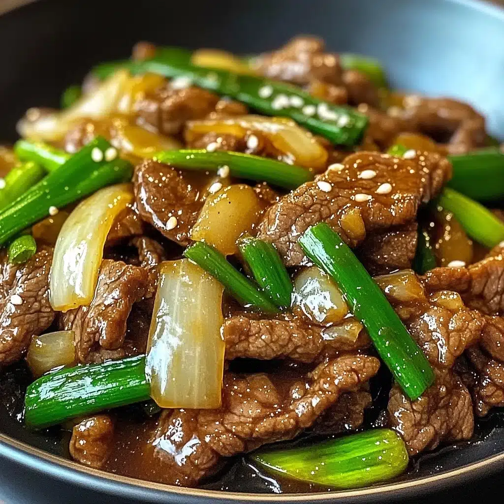 Chinese Beef & Onion Stir Fry 4 Delicious Recipe - Recipe Image