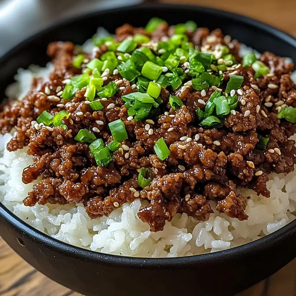 Korean Ground Beef Bowl (25-Minutes) Recipe 5 Korean Ground Beef Bowl (25-Minutes) Recipe - Recipe Image