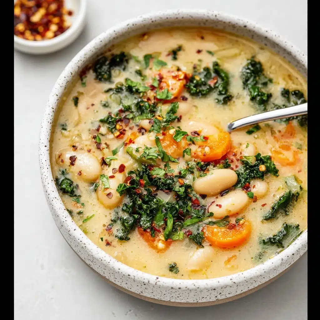 Tuscan White Bean Soup Recipe 4 Tuscan White Bean Soup Recipe - Recipe Image