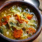 Cabbage Vegetable Soup 4 Ingredients Recipe