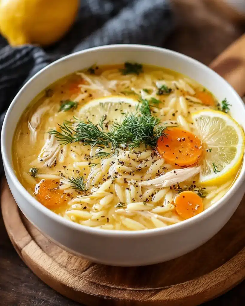 Greek Lemon Chicken Soup Recipe