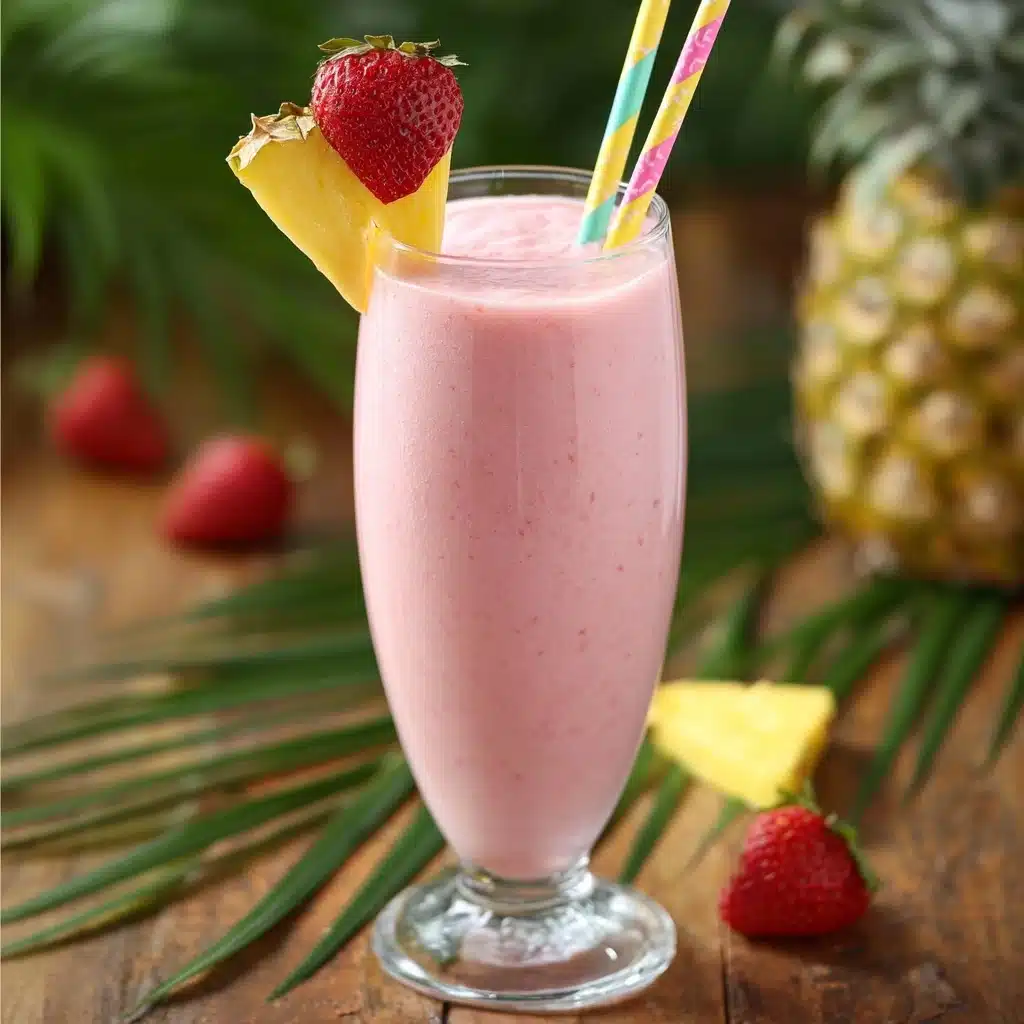 Virgin Strawberry Pina Colada Recipe 4 Virgin Strawberry Pina Colada Recipe - Recipe Image