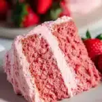Fresh Strawberry Cake With Strawberry Buttercream Recipe