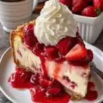 Strawberry Cheesecake Dump Cake Recipe 6 Ingredients for Strawberry Cheesecake Dump Cake Recipe