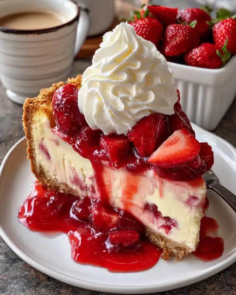 Ingredients for Strawberry Cheesecake Dump Cake Recipe