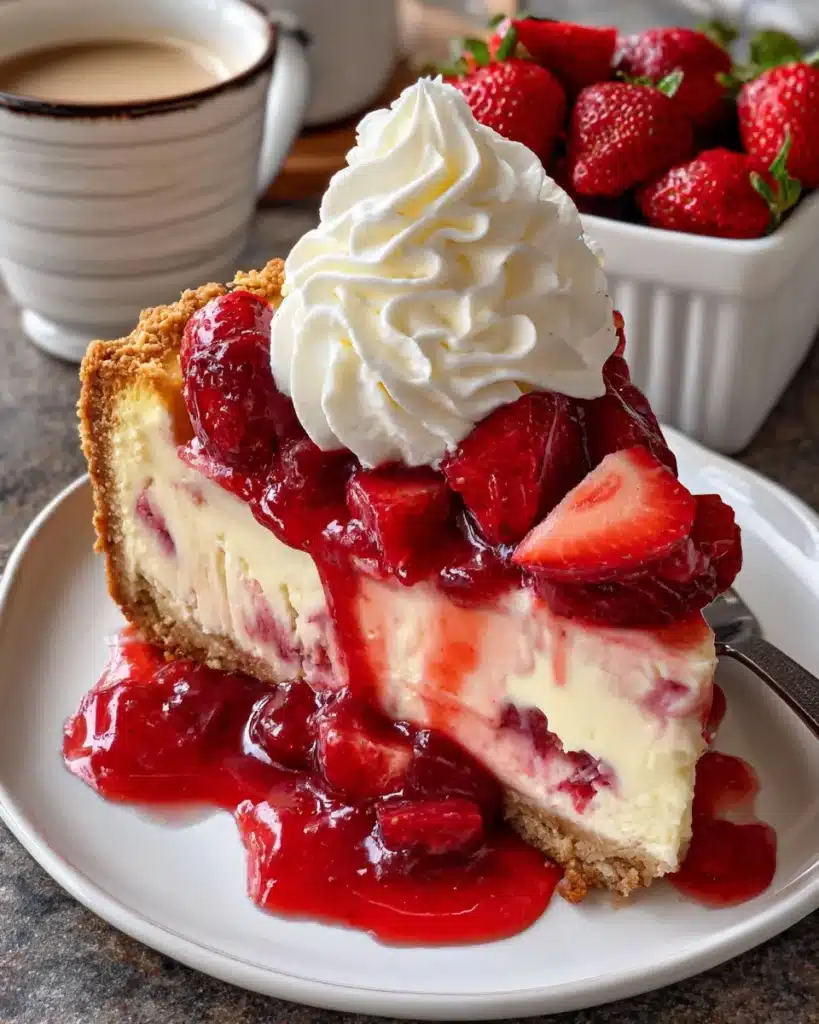 Ingredients for Strawberry Cheesecake Dump Cake Recipe