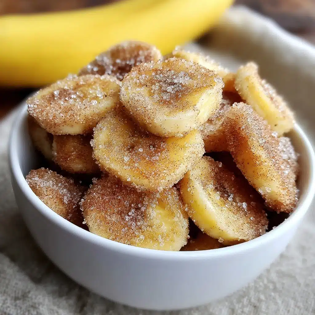 Cinnamon Sugar Air Fryer Banana Chips Recipe 4 Cinnamon Sugar Air Fryer Banana Chips Recipe - Recipe Image