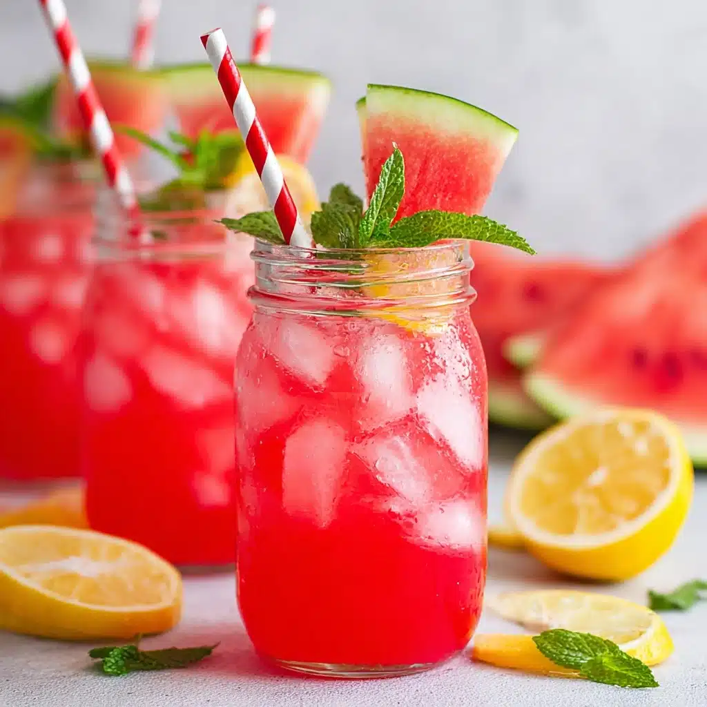 Watermelon Lemonade Recipe - Recipe Image