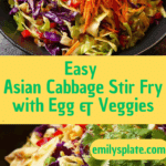 Asian Cabbage Stir Fry Recipe