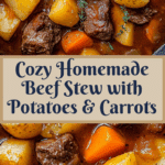Easy Homemade Beef Stew Recipe