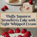 Japanese Strawberry Cake Recipe