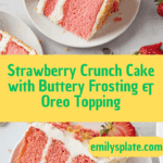 Strawberry Crunch Cake Recipe