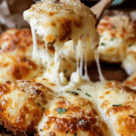 Cheesy Parmesan Mozzarella Bites