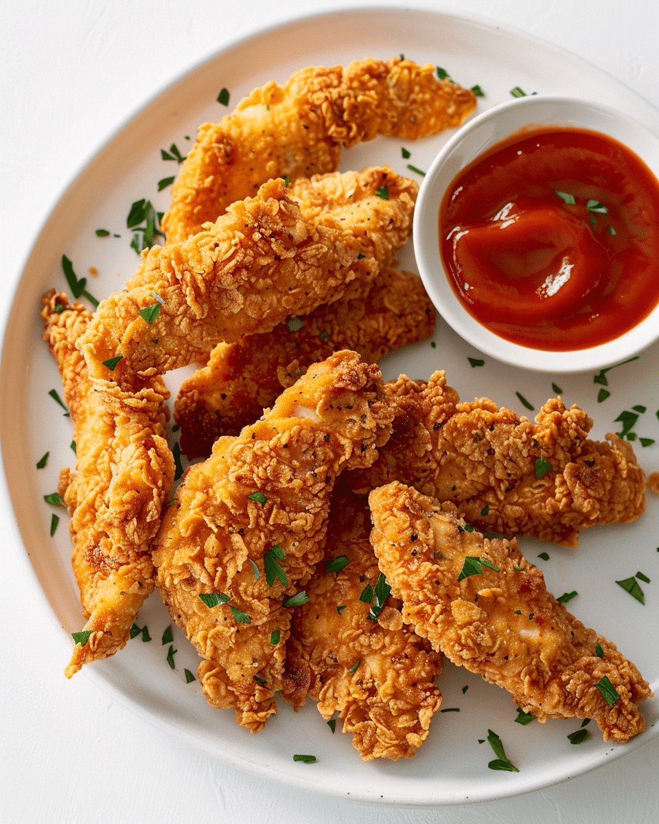 Crispy Baked Chicken Tenders