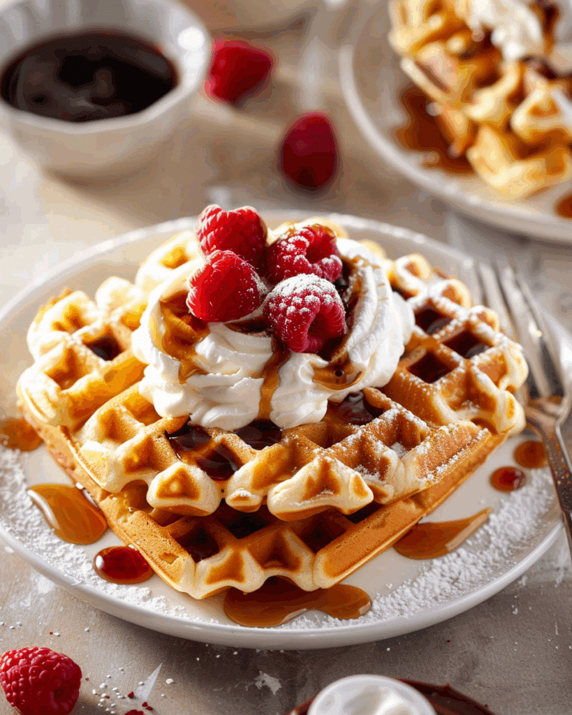 Fluffy Belgian Waffles