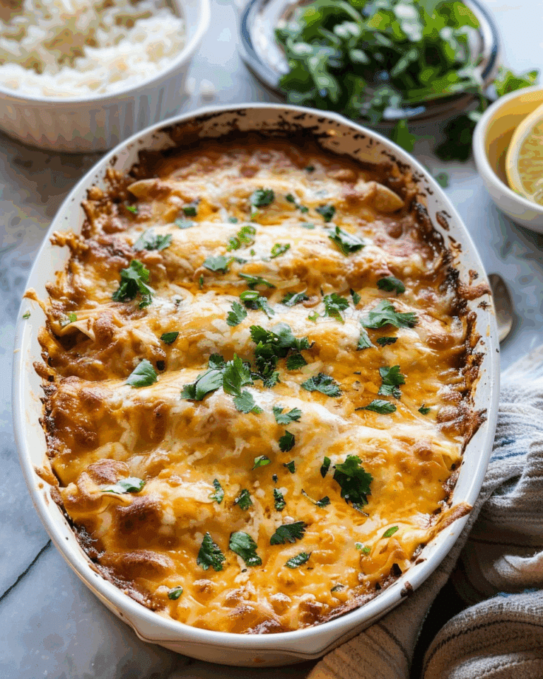 The Best Chicken Enchiladas
