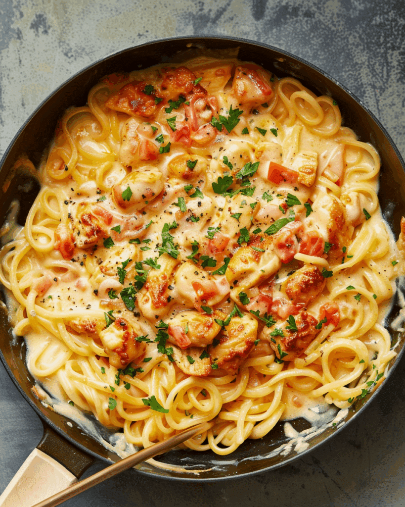 Cheesy Chicken Pasta