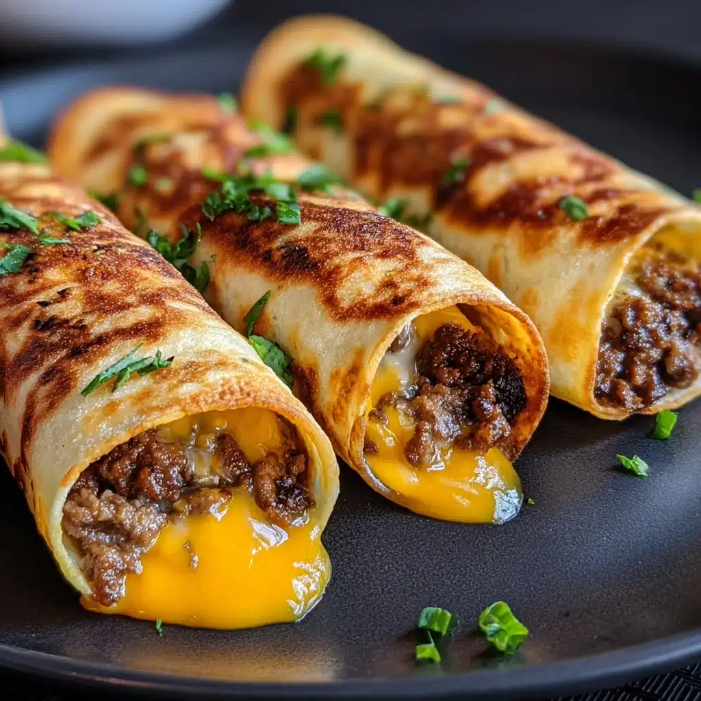 Easy Garlic Butter Beef Cheeseburger Rollups Recipe 5 Easy Garlic Butter Beef Cheeseburger Rollups Recipe - Recipe Image