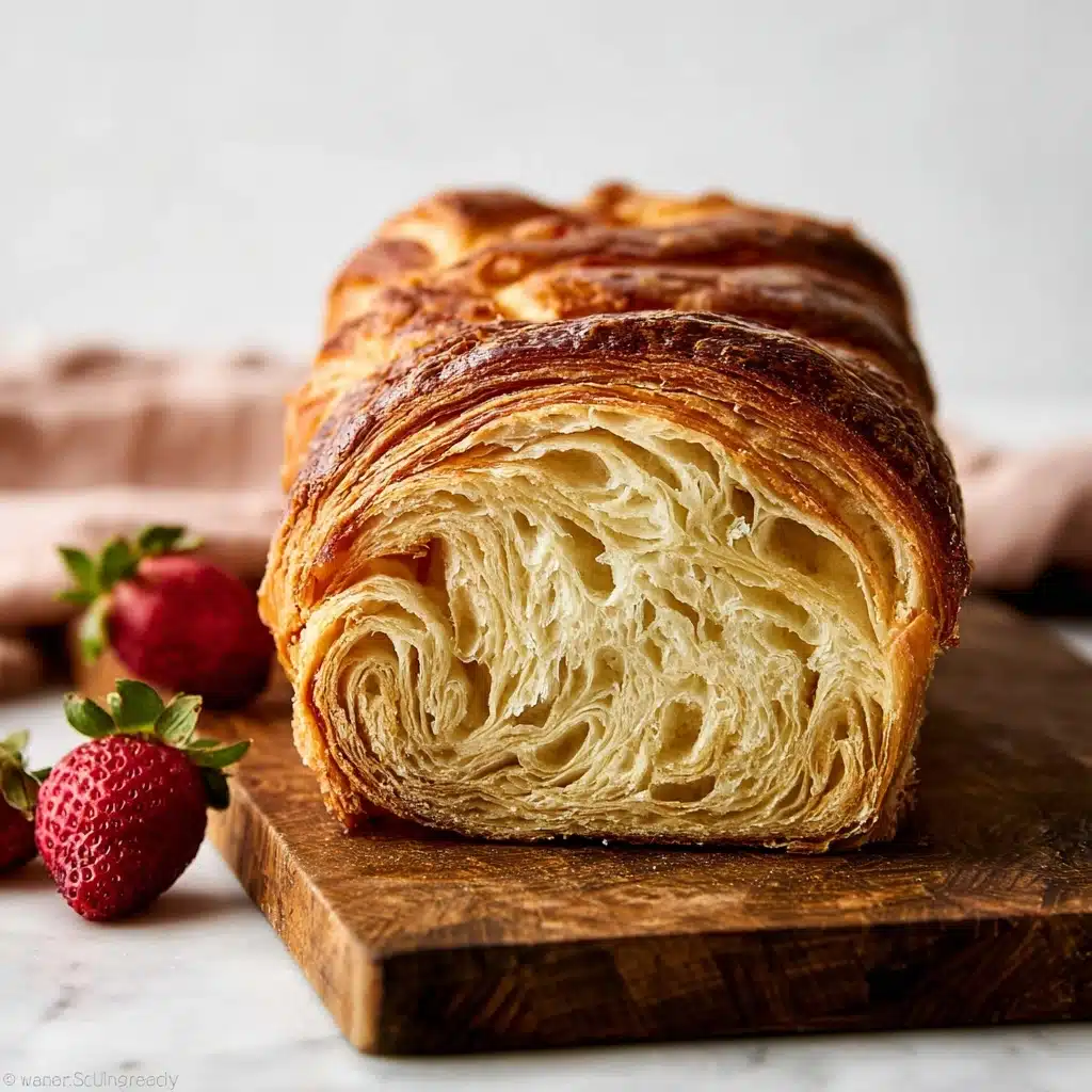 Croissant Bread (Loaf) Recipe - Recipe Image